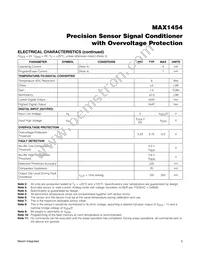 MAX1454AUE+ Datasheet Page 5