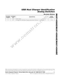 MAX14566EETA+GH7 Datasheet Page 15