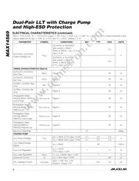 MAX14569EEE+ Datasheet Page 4