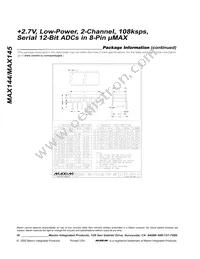MAX1456CWI+T Datasheet Page 16