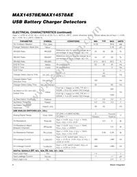 MAX14578AEETE+ Datasheet Page 4