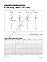 MAX14578AEETE+ Datasheet Page 16