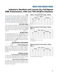 MAX14582EWC+T Datasheet Page 16