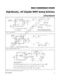 MAX14594EEWL+T Datasheet Page 5