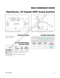 MAX14594EEWL+T Datasheet Page 10