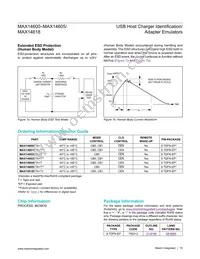 MAX14605ETA+ Datasheet Page 15