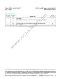 MAX14605ETA+ Datasheet Page 16