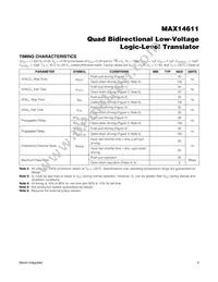 MAX14611ETD+T Datasheet Page 4