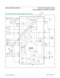 MAX14616AEWA+ Datasheet Page 19