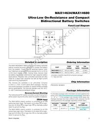 MAX14634EWC+T Datasheet Page 6