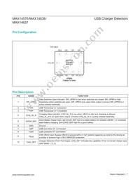 MAX14637CVB+ Datasheet Page 7