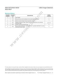 MAX14637CVB+ Datasheet Page 12