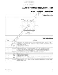 MAX14637EVB+ Datasheet Page 2