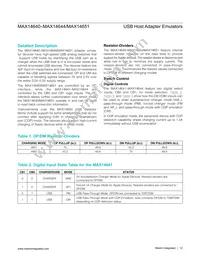 MAX14643ETA+ Datasheet Page 12