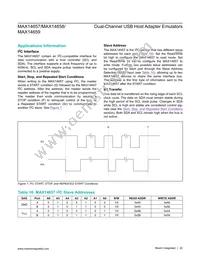 MAX14659ETE+T Datasheet Page 22