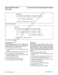 MAX14659ETE+T Datasheet Page 23