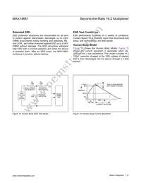 MAX14661ETI+T Datasheet Page 21