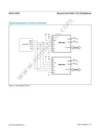 MAX14661ETI+T Datasheet Page 23