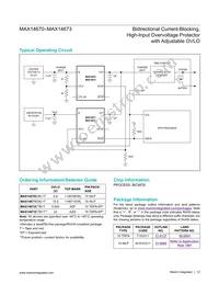 MAX14671EWL+T Datasheet Page 12