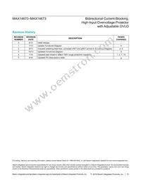 MAX14671EWL+T Datasheet Page 13