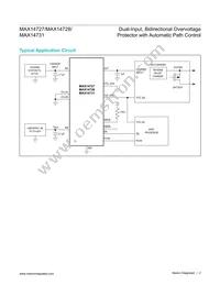 MAX14731EWV+ Datasheet Page 2