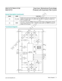 MAX14731EWV+ Datasheet Page 11