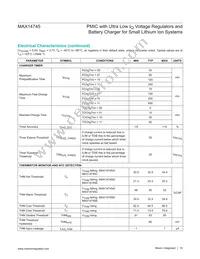 MAX14745LEWX+T Datasheet Page 19