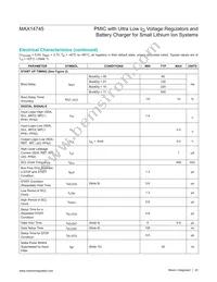 MAX14745LEWX+T Datasheet Page 20