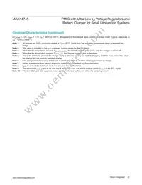 MAX14745LEWX+T Datasheet Page 21