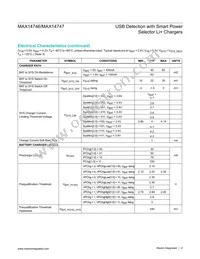 MAX14746BEWA+ Datasheet Page 4