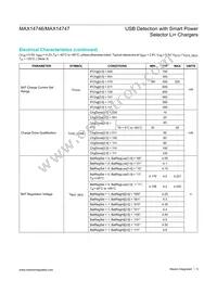 MAX14746BEWA+ Datasheet Page 5