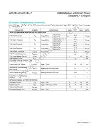 MAX14746BEWA+ Datasheet Page 7