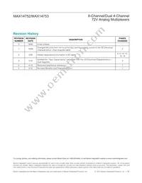 MAX14752EUE+ Datasheet Page 15