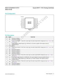 MAX14756EUE+T Datasheet Page 9