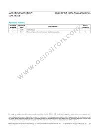 MAX14756EUE+T Datasheet Page 12