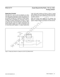 MAX14777GTP+ Datasheet Page 14