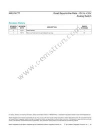 MAX14777GTP+ Datasheet Page 16