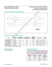 MAX14789EGSA+CJS Datasheet Page 16