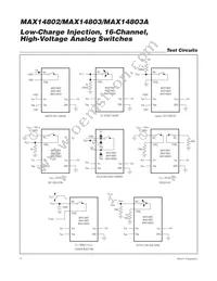 MAX14803CXB+T Datasheet Page 6