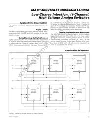 MAX14803CXB+T Datasheet Page 13