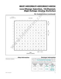 MAX14803CXB+T Datasheet Page 19