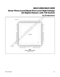 MAX14809ETK+ Datasheet Page 20