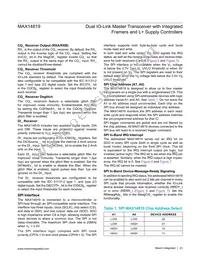 MAX14819ATM+T Datasheet Page 23