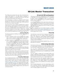 MAX14824ETG+ Datasheet Page 16