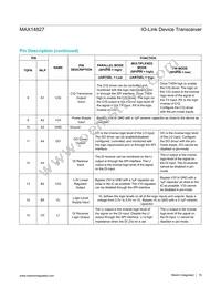 MAX14827AWA+ Datasheet Page 19