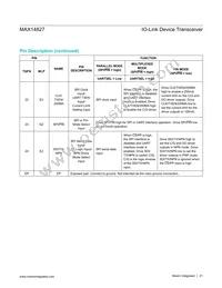 MAX14827AWA+ Datasheet Page 21