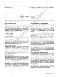 MAX14830ETM+TG3U Datasheet Page 22