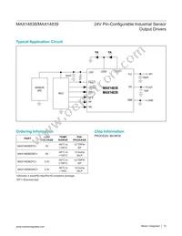 MAX14839GTC+T Datasheet Page 15