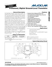 MAX14842ATE+T Datasheet Cover