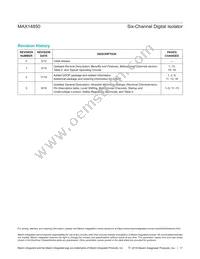 MAX14850AEE+T Datasheet Page 17